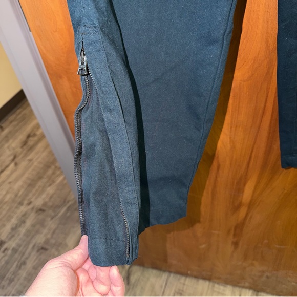 Vintage Supreme Work Pants Zip Pockets Mens Size 34X30 Navy Blue Rare - Picture 7 of 10